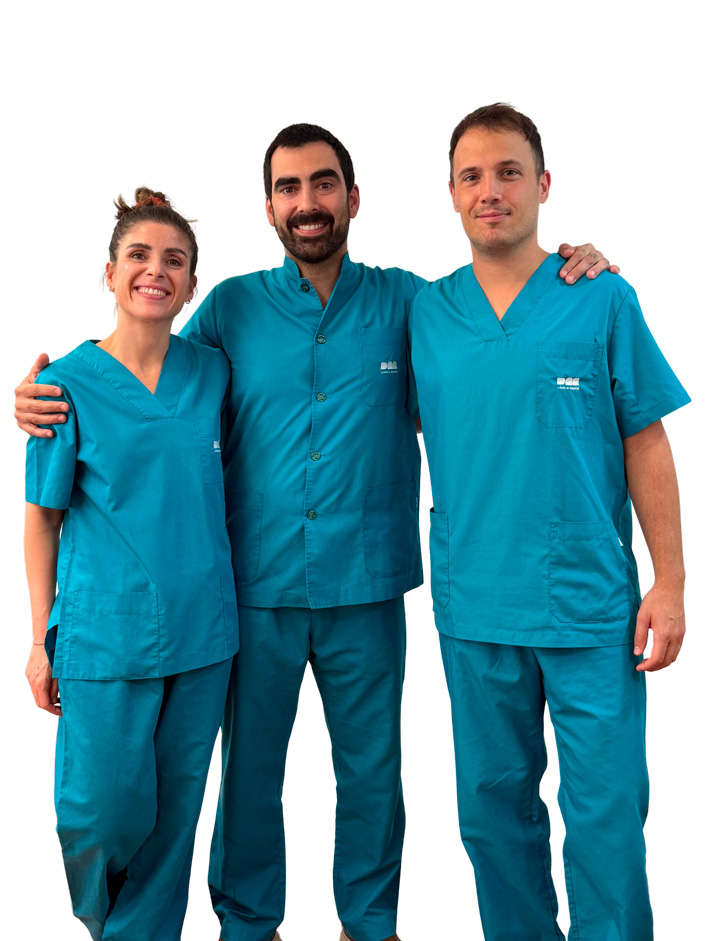 equipo clinica dental diez marieges